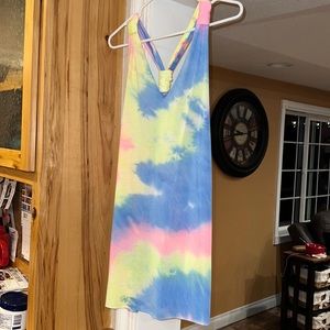 TYE-DYE swimsuit cover up women’s size small